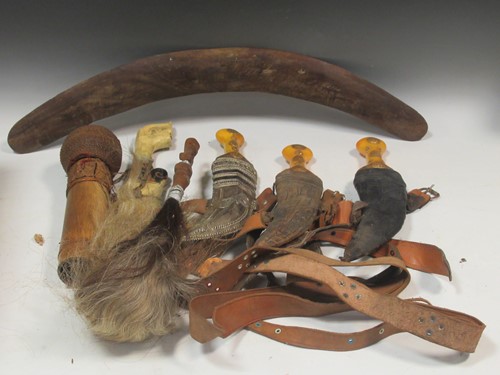 Lot 117 - Three Middle Eastern gold mounted daggers with...