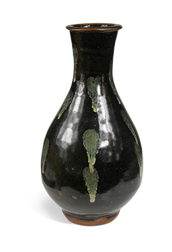 Lot 80 - Jim Malone (British, born 1946), a large stoneware bottle vase