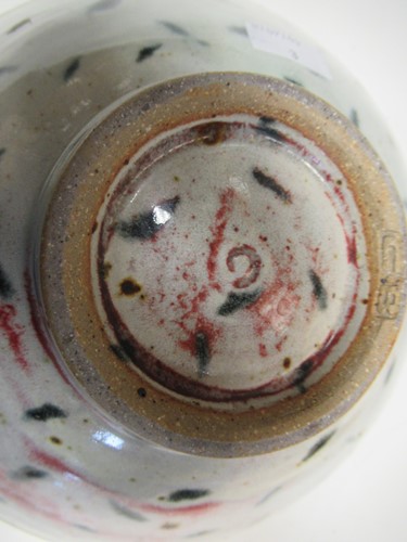 Lot 3 - Studio ceramics: a Chris Barnes bowl, a...