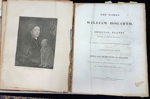 Lot 187 - HOGARTH (William) The Works of William Hogarth,...
