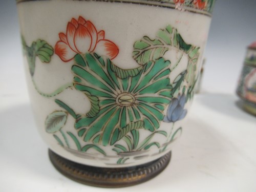 Lot 1 - Four decorative Chinese/European chinoiserie...