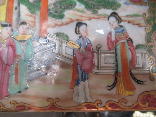Lot 1 - Four decorative Chinese/European chinoiserie...