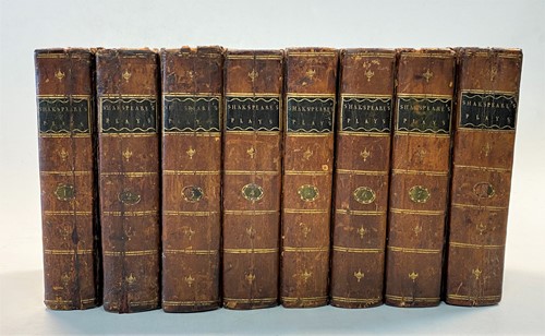 Lot 145 - SHAKESPEARE (W) The Plays of -----, 1797, in 8...