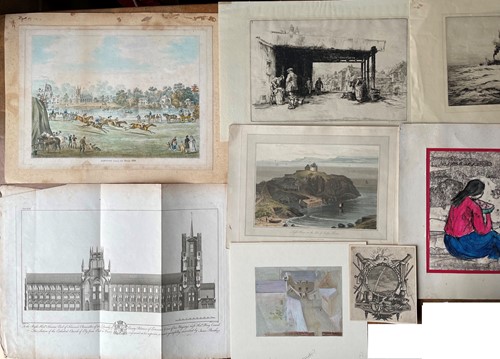 Lot 208 - A collection of miscellaneous 19th and 20th...