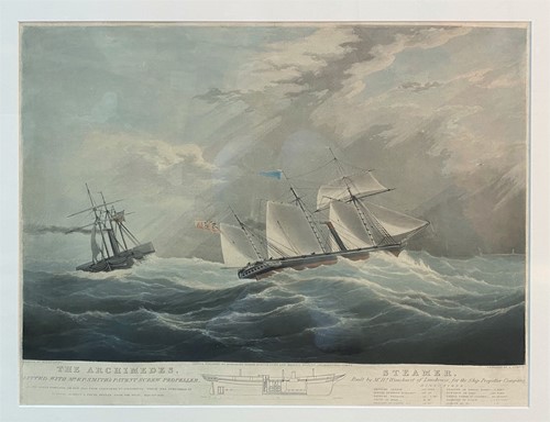 Lot 44 - After William John Huggins The Archimedes...