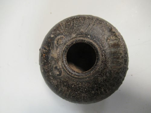 Lot 8 - Chinese Nanking cargo blue and white tea bowl...