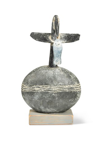 Lot 91 - John Maltby (British, 1936-2020), Bird, Fish, Rock
