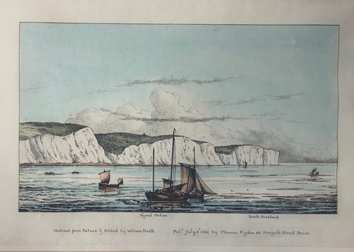 Lot 339 - DOVER - A set of four William Heath aquatints...