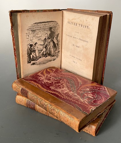 Lot 186 - DICKENS (Charles) Oliver Twist, by "Boz",...