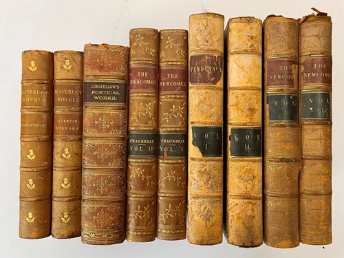Lot 314 - Literature, bindings. THACKERAY (W M) Vanity...