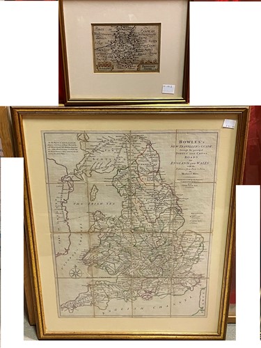 Lot 79 - Four engraved maps. Bowles's New Travellers...