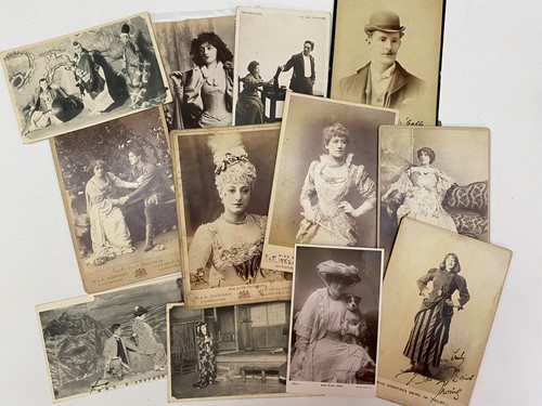 Lot 253 - Photographs. Assortment of carte de visite and...