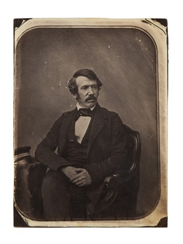 Lot 266 - Dr David Livingstone (1813-73) early portrait...