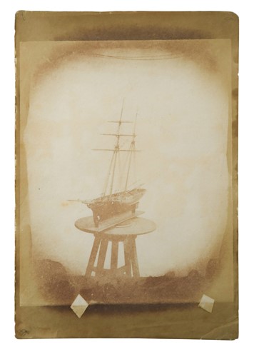 Lot 257 - Unknown photographer, an early salt print...