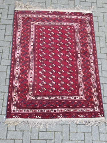 Lot 711 - An Afghan Bokhara rug 184 x 132cm