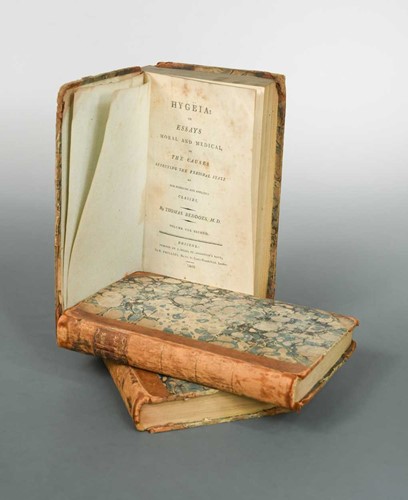 Lot 188 - BEDDOES (Thomas) Hygeia: or Essays Moral and...