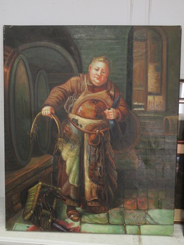 Lot 303 - Monastic characters and scenes. Six prints...