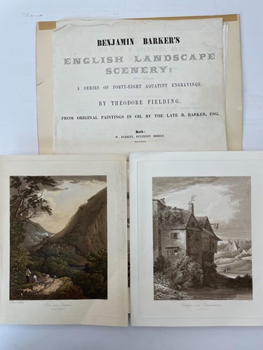 Lot 12 - Benjamin Barker, English Landscape Scenery, a...