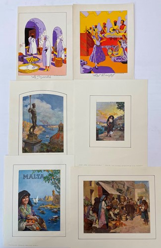 Lot 37 - After Guinesault, Le Marche, and Les Danses...