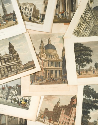 Lot 71 - Thomas Malton twenty-nine loose hand coloured...