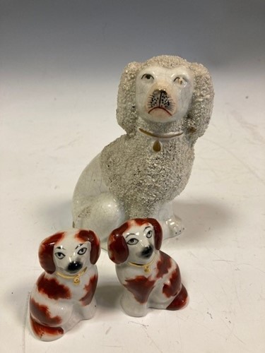 Lot 14 - Staffordshire ceramics, including the Vicar &...