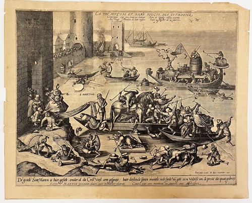 Lot 19 - A collection of loose prints, mainly 19th...