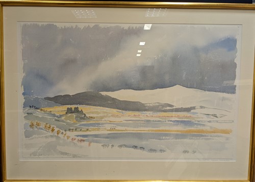 Lot 353 - Lindsay Bartholomew, Thaw and Flood, Kingussie,...