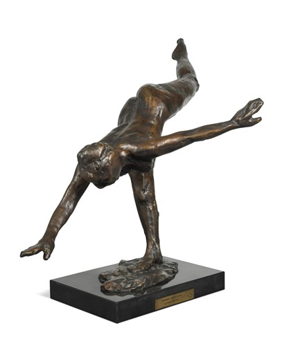 Lot 110 - After Edgar Degas (French, 1834-1917), Grande Arabesque, bronze