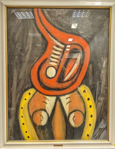 Lot 417 - Attributed to Hervé Carrier, abstracted...