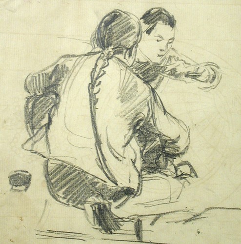 Lot 329 - Joseph Crawhall (British 1861-1913)