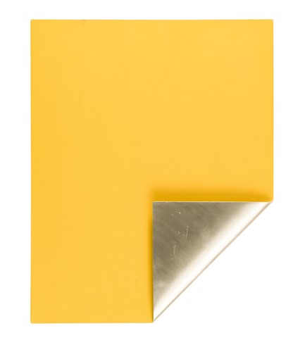 Lot 144 - A contemporary aluminium wall plaque