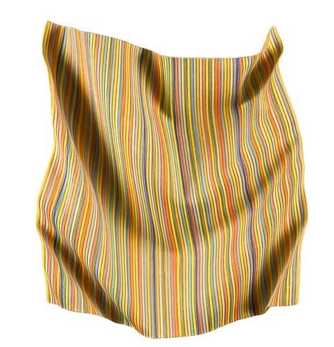 Lot 157 - Michael Kucera (German, born 1958), The Striped Wave of Cloth, 2007