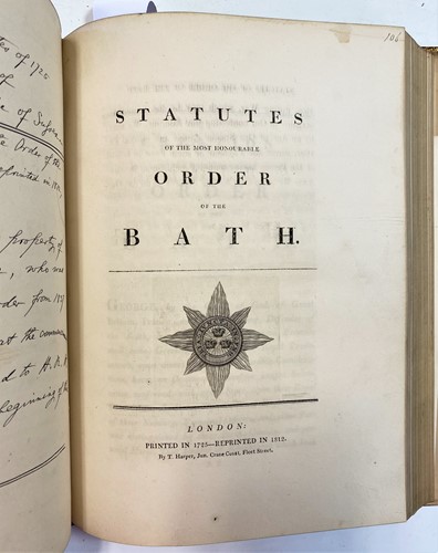 Lot 351 - The Most Honourable Order of the Bath,...