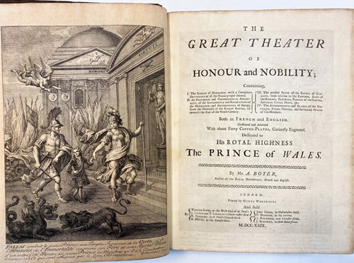 Lot 122 - BOYER (A) The Great Theater of Honour and...