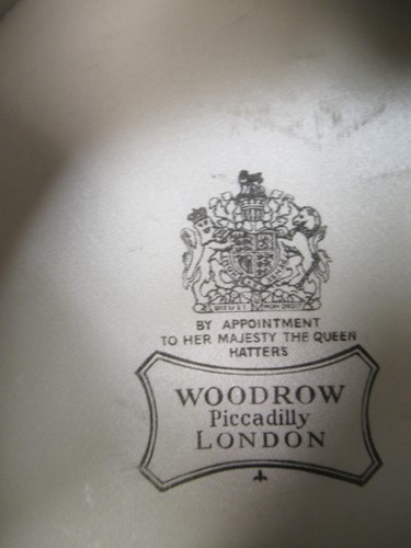 Lot 40 - A 'WOODROW Piccadilly LONDON' top hat, grey...