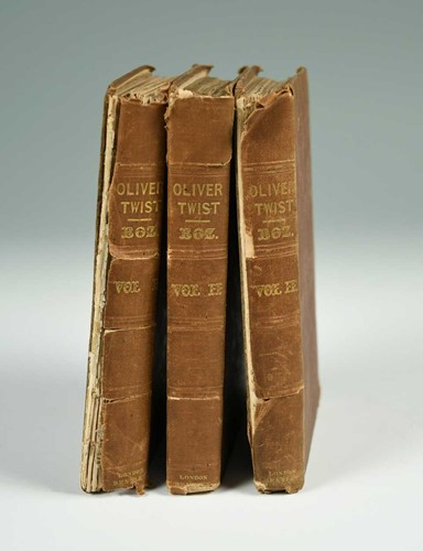 Lot 190 - DICKENS (Charles) Oliver Twist, first edition...