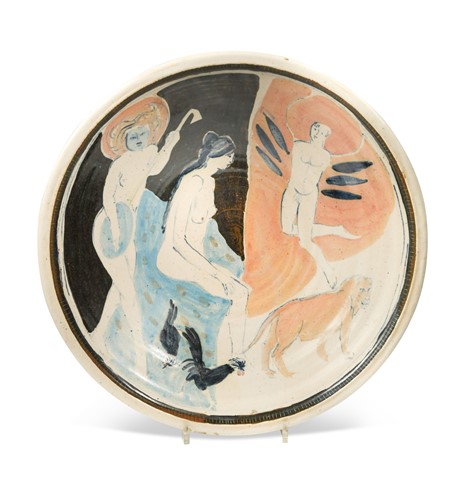 Lot 96 - Eric James Mellon (British, 1925-2014), Annunciation Bowl, 1986