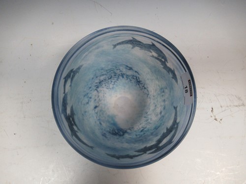 Lot 18 - Attributed to Malcolm Sutcliffe, a small glass...