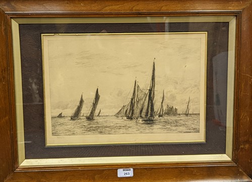 Lot 263 - William Lionel Wyllie (British, 1851-1931)...