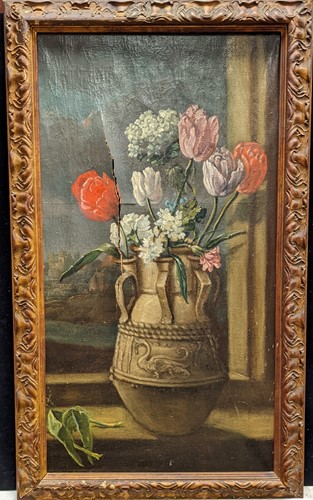 Lot 367 - Dutch School, 19th Century, still life with...