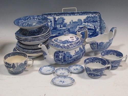 Lot 108 - Assorted Copeland Spode's Italian pattern...