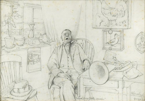 Lot 331 - Charles Spencelayh RMS, HRBSA (British 1865-1958)