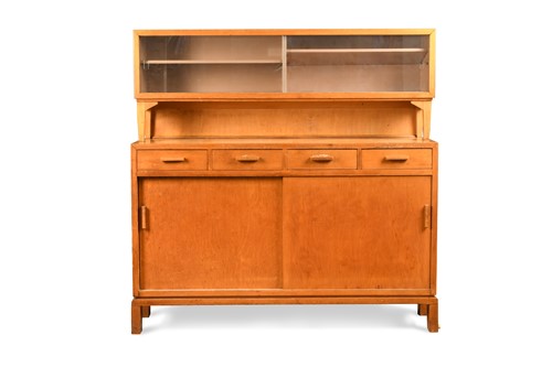Lot 204 - Alvar Aalto for Finmar, a birch veneered sideboard, circa 1935