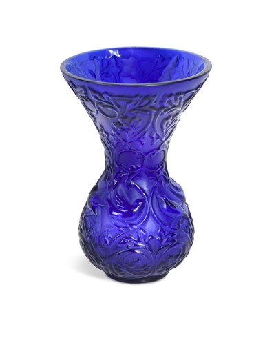Lot 27 - Arabesque, a modern Lalique glass bud vase, 1999
