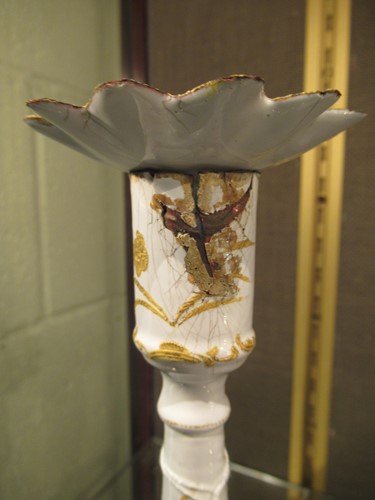Lot 1 - A pair of 18th century Bilston or Battersea...