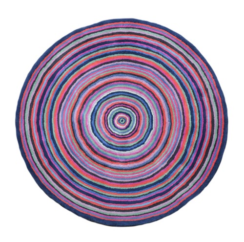 Lot 224 - A contemporary deep pile wool rug by Habitat