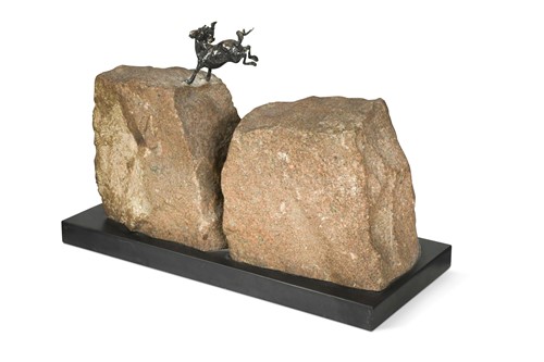 Lot 135 - Maurice Blik PPRBS, FRSA (British, born 1939), A Leap of Faith