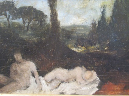 Lot 355 - Two small Suzanne Riddoch oil paintings,...