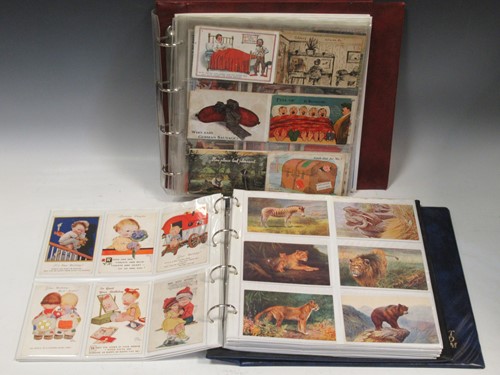 Lot 132 - Collection of postcards - M L Attwell, novelty,...