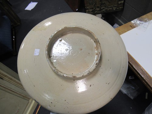 Lot 36 - Three Moroccan plates, each decorated with...